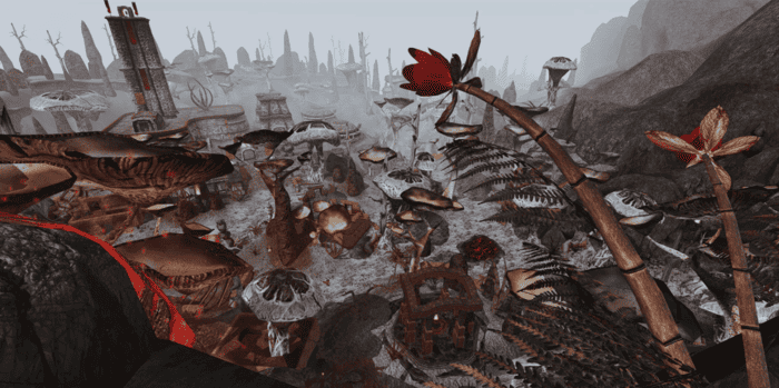 Morrowind графика - улучшенные ландшафты